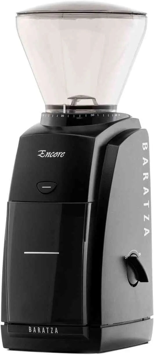Baratza Encore Conical Burr Coffee Grinder with 40 grind settings and clear grinds bin
