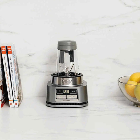 Ninja SS101 Foodi Power Nutri Duo smoothie maker and personal blender with SmartTorque, Auto-IQ, and dual blending cups for thick bowls and nutrient extraction