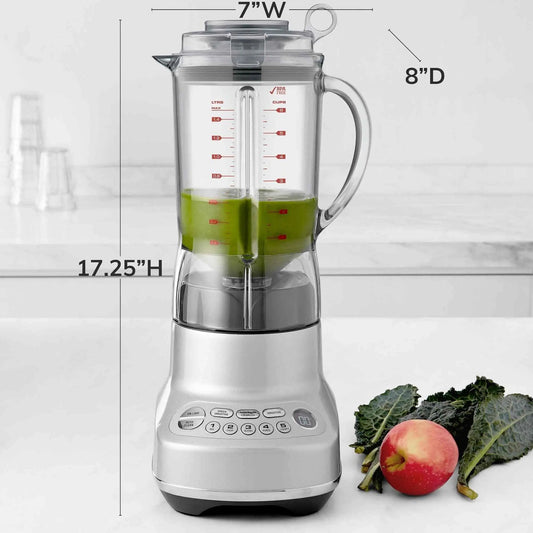 Breville Fresh and Furious Blender silver with Kinetix® system and LED control panel