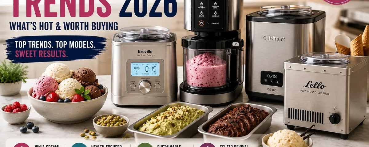 Ice Cream Maker Trends 2026: What’s Hot and What to Buy Next