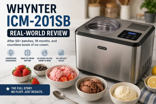 How We Made 50+ Batches of Perfect Ice Cream with the Whynter ICM-201SB (Real Results)