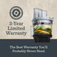 Vitamix Ascent Series 12-cup black food processor attachment with BPA-free, dishwasher-safe components and multi-use stainless steel blades