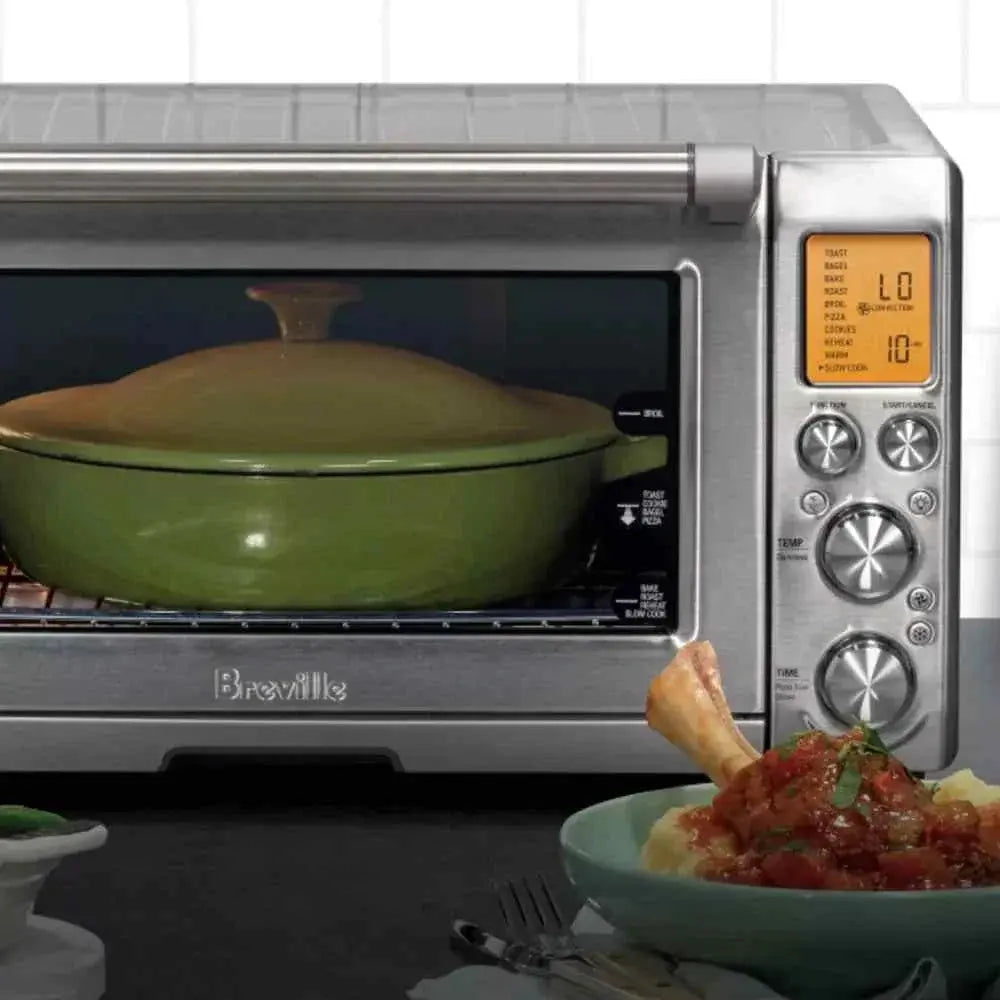 Breville 1800W Smart Toaster Oven Pro stainless steel convection countertop oven with Element IQ and automatic shut-off