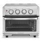 Cuisinart Air Fryer Toaster Oven CTOA-122NAS 7-in-1 stainless steel countertop appliance with air fryer basket and accessories