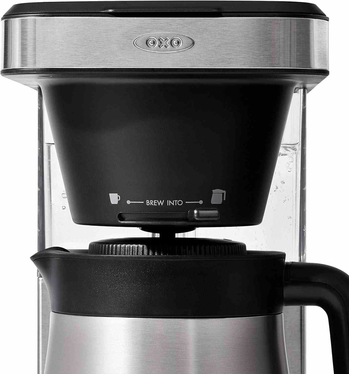 OXO Brew 8 Cup Coffee Maker stainless steel with thermal carafe and precision brewing technology