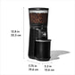 OXO Brew Conical Burr Coffee Grinder with stainless steel burrs and 15 grind settings for fresh coffee