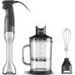 Breville Control Grip immersion blender with 15 speeds and ergonomic design for versatile kitchen tasks