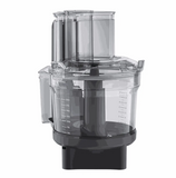 Vitamix Ascent Series 12-cup black food processor attachment with stainless steel blades and reversible discs