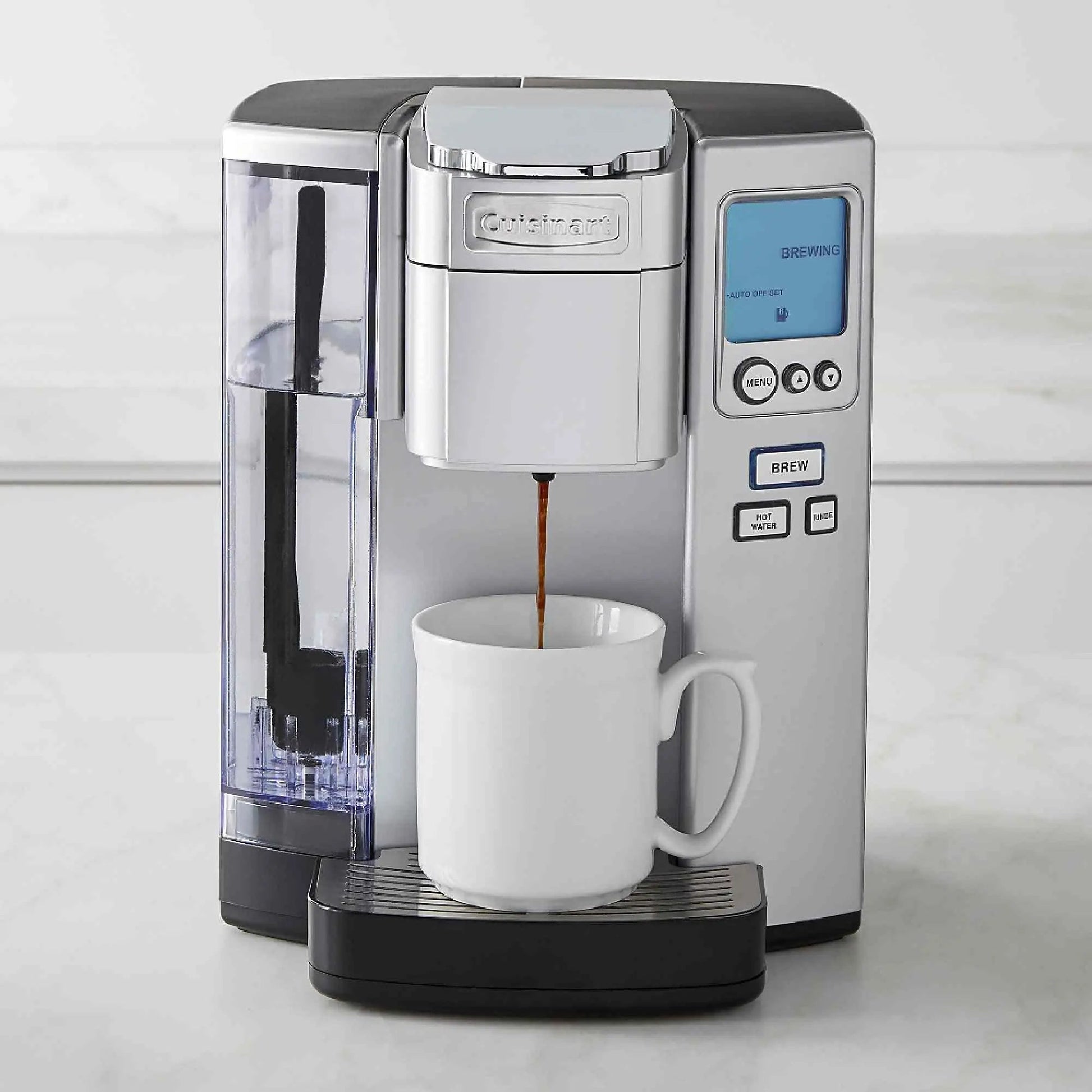 Cuisinart Coffee Maker single-serve machine with 72-ounce reservoir and customizable brewing options