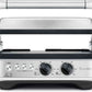 Breville BGR700BSS electric grill with reversible ceramic plates and one-touch presets for panini, burger, and sear cooking