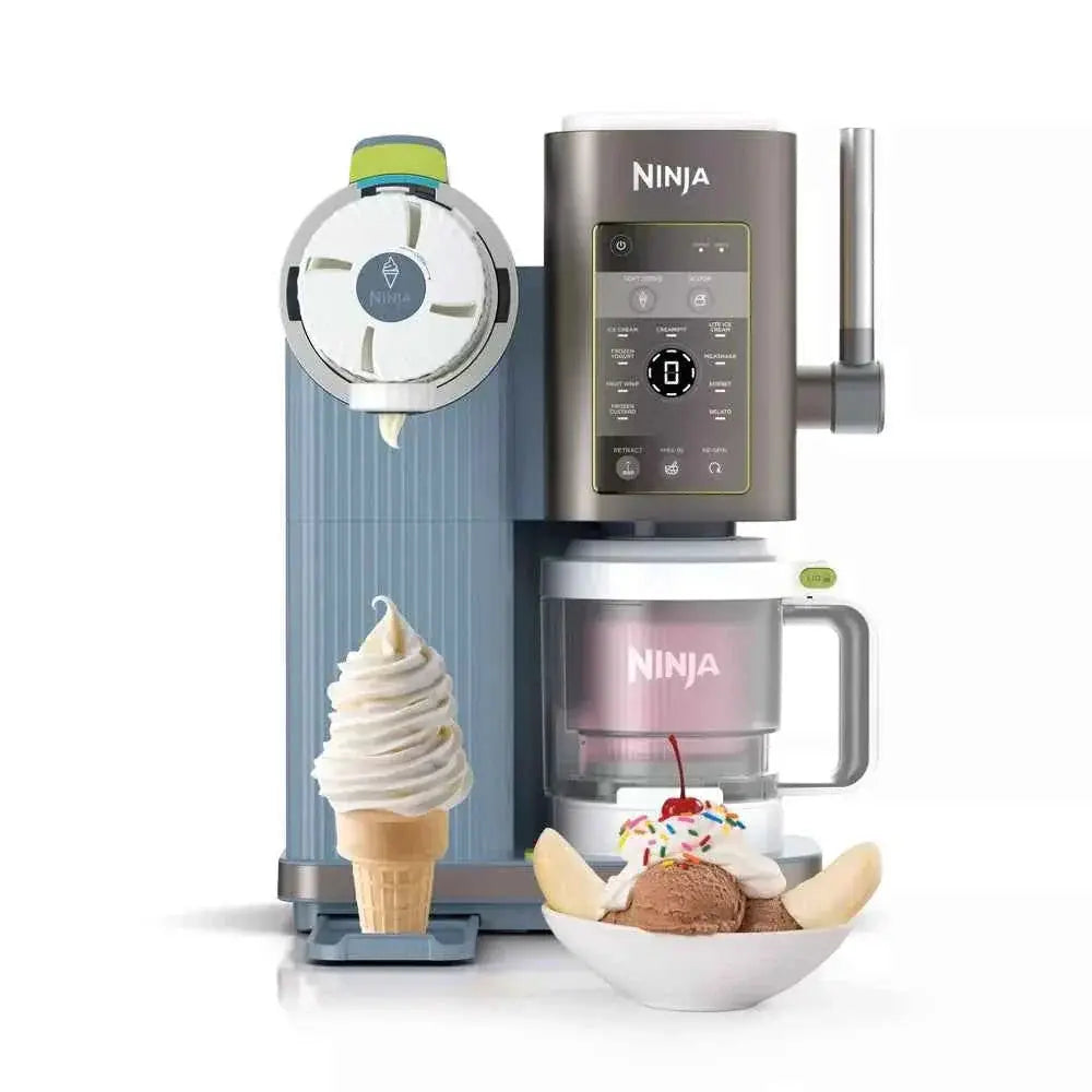 Ninja CREAMi Scoop & Swirl ice cream maker with 13 programs for customizable soft serve and scooped frozen treats