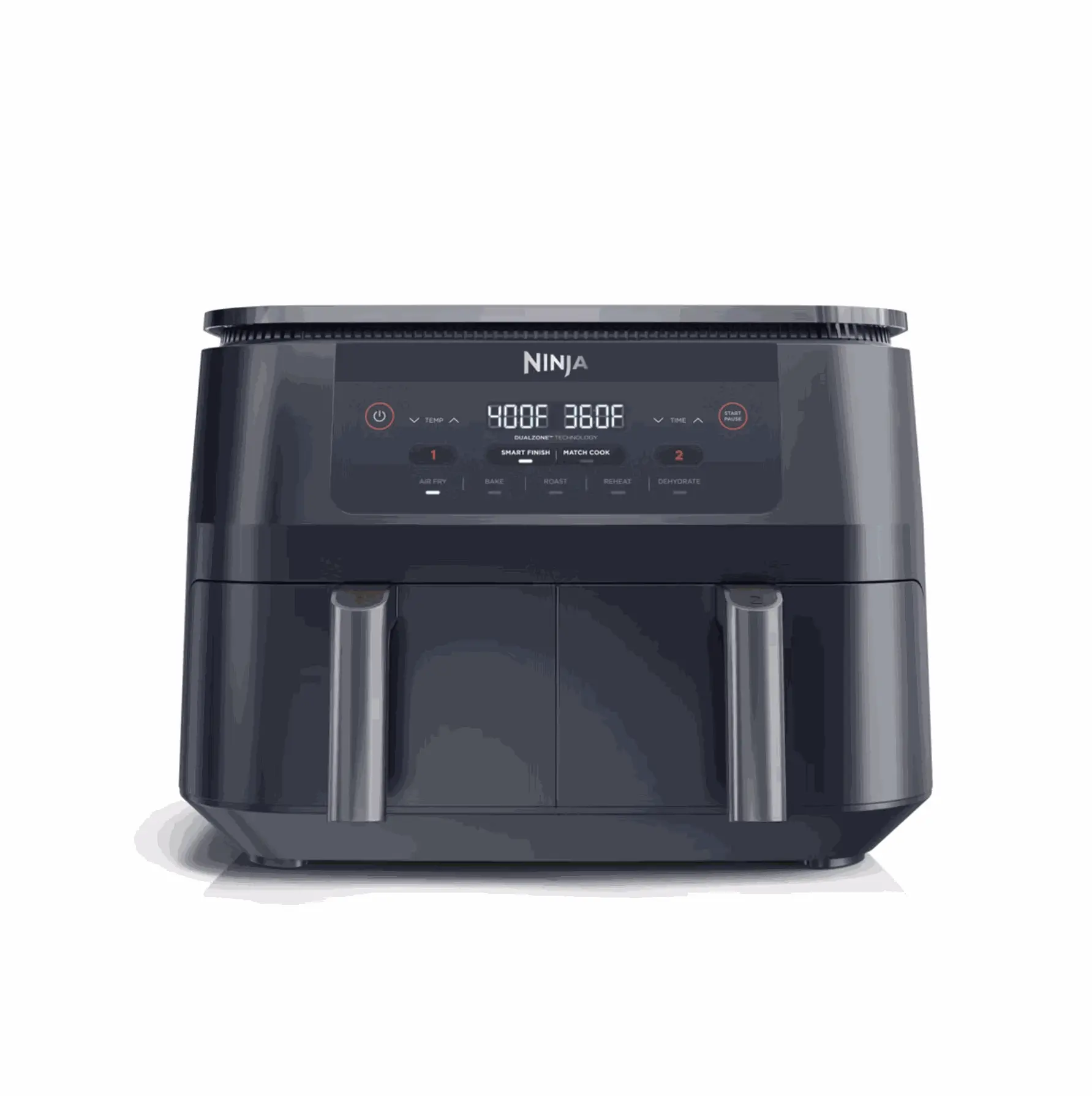 Ninja Foodi 6qt DualZone 2-basket air fryer with 6-quart capacity and 5 cooking programs
