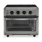 Cuisinart Air Fryer Toaster Oven 7-in-1 stainless steel with air fryer basket and oven rack