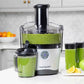 NutriBullet Juicer Pro 1000W centrifugal juicer with 3-speed settings and 27oz pitcher