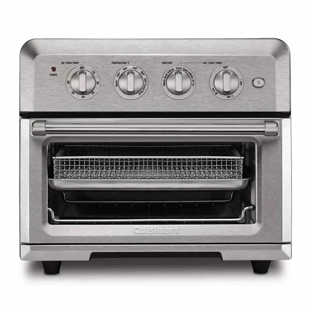 Cuisinart Air Fryer Toaster Oven 7-in-1 stainless steel countertop appliance with air frying and baking functions