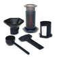 Aeropress Go Travel Coffee Press Kit portable 3-in-1 coffee maker with patented brew technology for smooth, rich coffee on the go