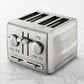 Cuisinart CPT-640P1 stainless steel 4-slice toaster with adjustable browning and multiple preset functions