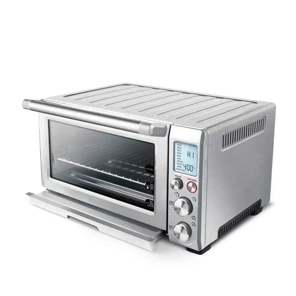 Breville 1800W Smart Oven Pro stainless steel countertop convection toaster oven with Element IQ and automatic shut-off