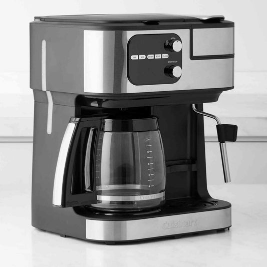 Cuisinart Coffee Maker Barista System 4-in-1 coffee machine with drip coffee, single-serve brewer, and Nespresso capsule compatibility