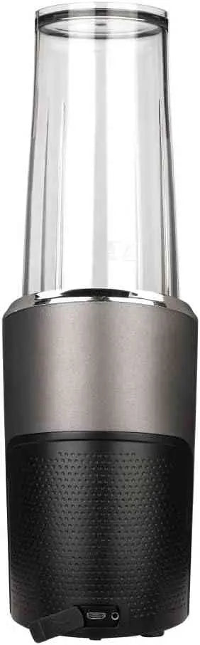 Cuisinart EvolutionX cordless rechargeable compact blender with 16-oz to-go cup and travel lid for portable smoothies