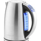 Cuisinart 1.7-Liter cordless stainless steel electric kettle with six preset temperatures and blue LED controls