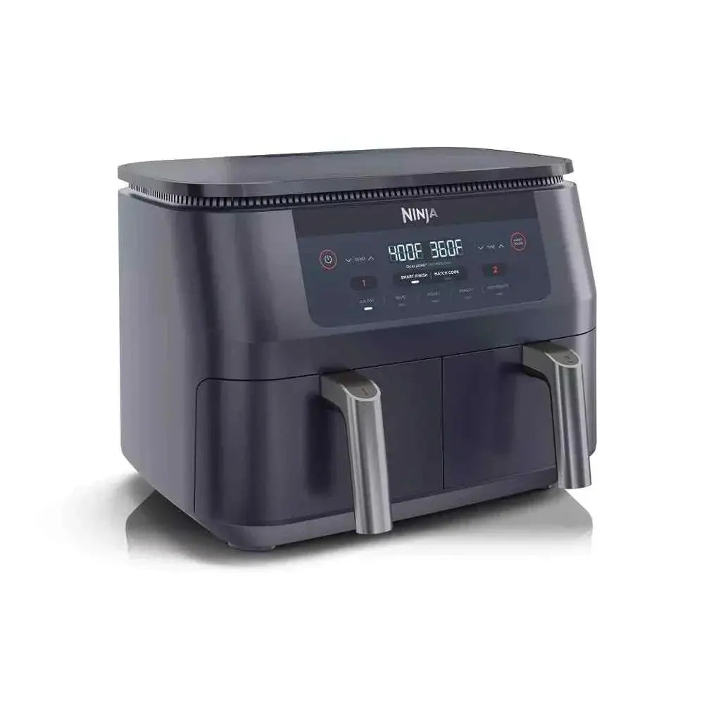 Ninja Foodi 6qt dual-basket air fryer with DualZone technology and 6-quart capacity