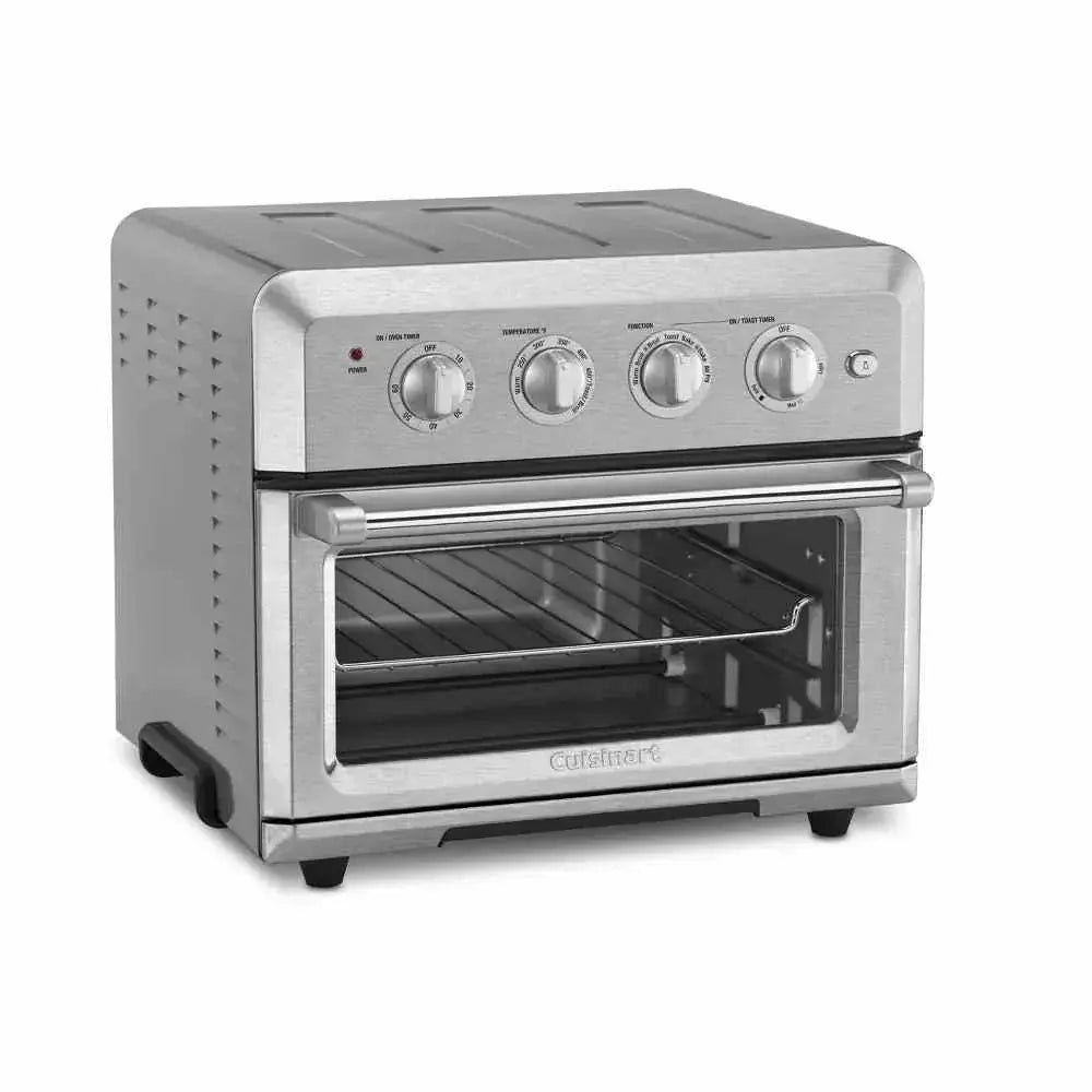 Cuisinart Air Fryer Toaster Oven stainless steel 7-in-1 kitchen appliance with Air Fryer Basket and oven accessories