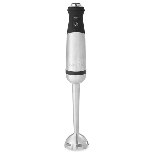 All-Clad Electrics stainless steel immersion blender with turbo function and variable speed control