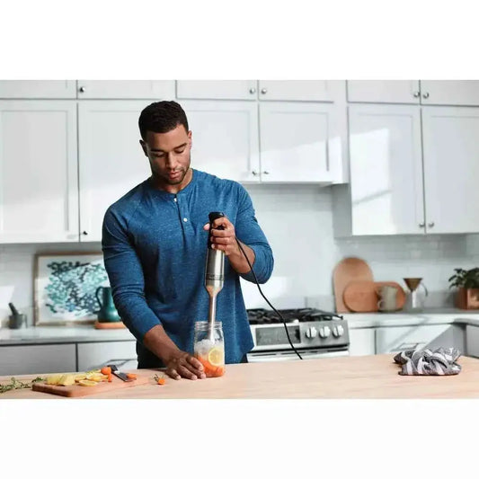 Vitamix Immersion Blender 5-speed stainless steel hand blender with 625W motor and scratch-resistant blade