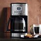 Cuisinart Perfectemp OXO Brew Conical Burr Coffee Grinder with adjustable brew strength and 14-cup glass carafe