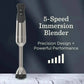 Vitamix Immersion Blender 5-speed stainless steel hand blender with 625W motor and scratch-resistant blade
