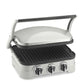 Cuisinart Panini Press stainless steel 5-in-1 griddler with removable nonstick plates and adjustable temperature controls
