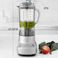 Breville Fresh and Furious Blender silver with Kinetix® system and LED control panel
