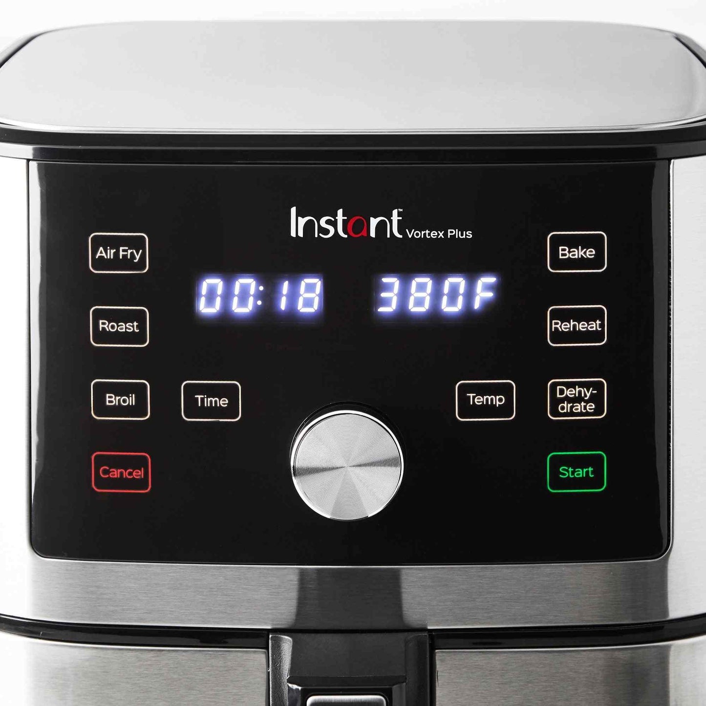 Instant Pot 6-Qt XL Vortex Plus Air Fryer with 6-in-1 functions and stainless steel design