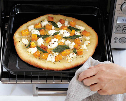 Breville Mini Smart Oven BOV450XL in brushed stainless steel with Element iQ and 8 cooking functions