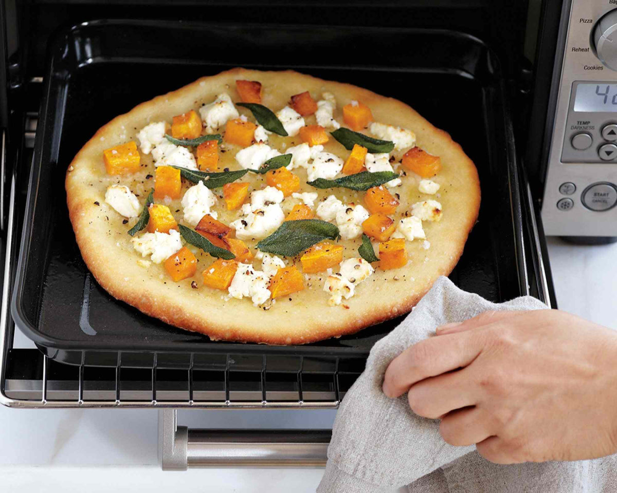 Breville Mini Smart Oven BOV450XL in brushed stainless steel with Element iQ and 8 cooking functions