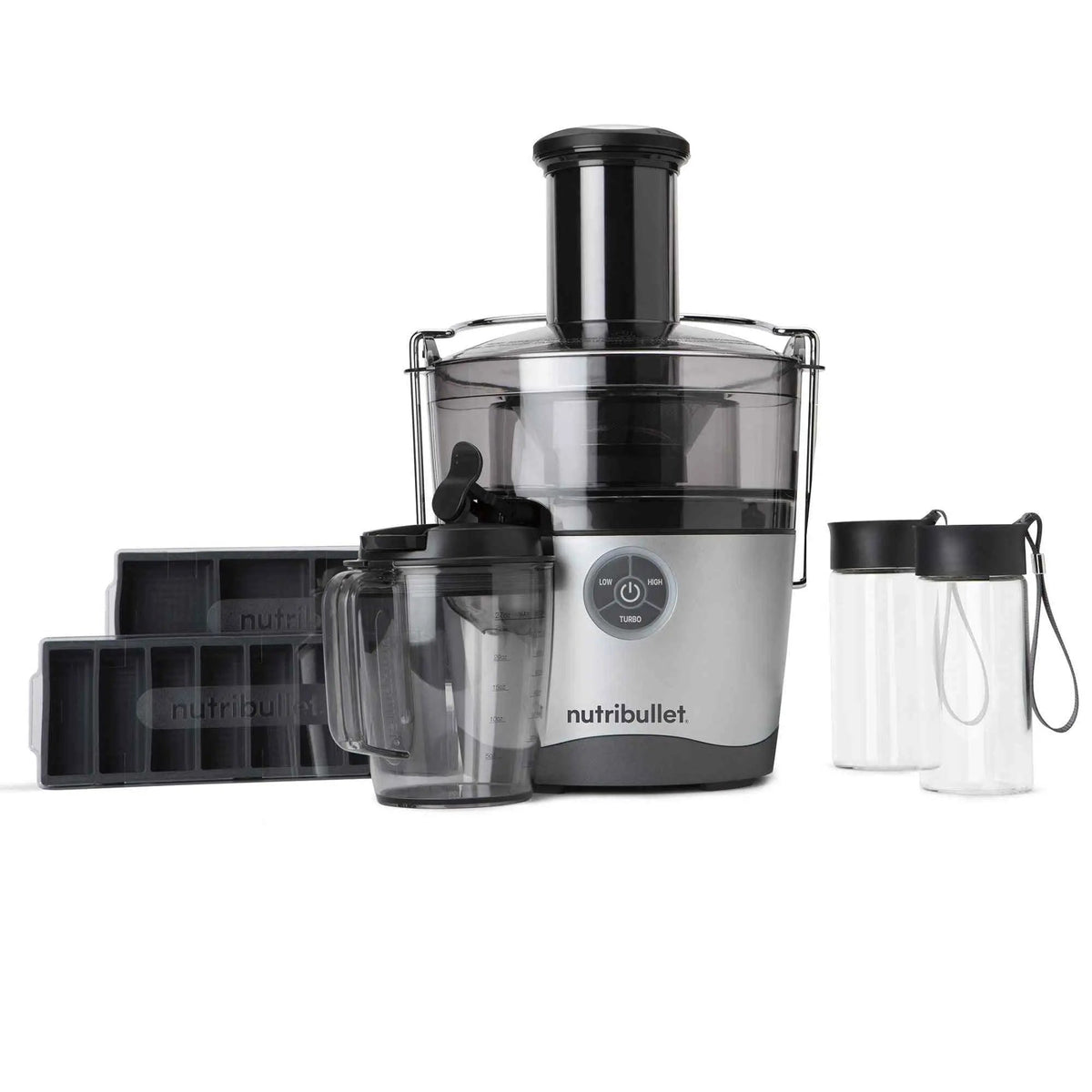 nutribullet Juicer Pro Centrifugal Juicer Machine NBJ50200 with 1000W motor and 3-speed settings
