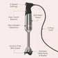 Vitamix Immersion Blender 5-speed stainless steel hand blender with 625W motor and scratch-resistant bell guard