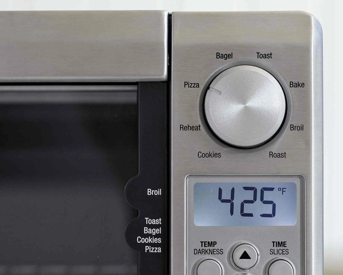 Breville Mini Smart Oven BOV450XL in brushed stainless steel with Element iQ System and 8 cooking functions