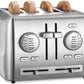Cuisinart CPT-640P1 stainless steel 4-slice toaster with wide slots and multiple toast settings