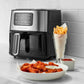 Cuisinart Airfryer AIR-200 with 6-quart capacity, digital presets, multiple cooking functions, and easy-clean basket