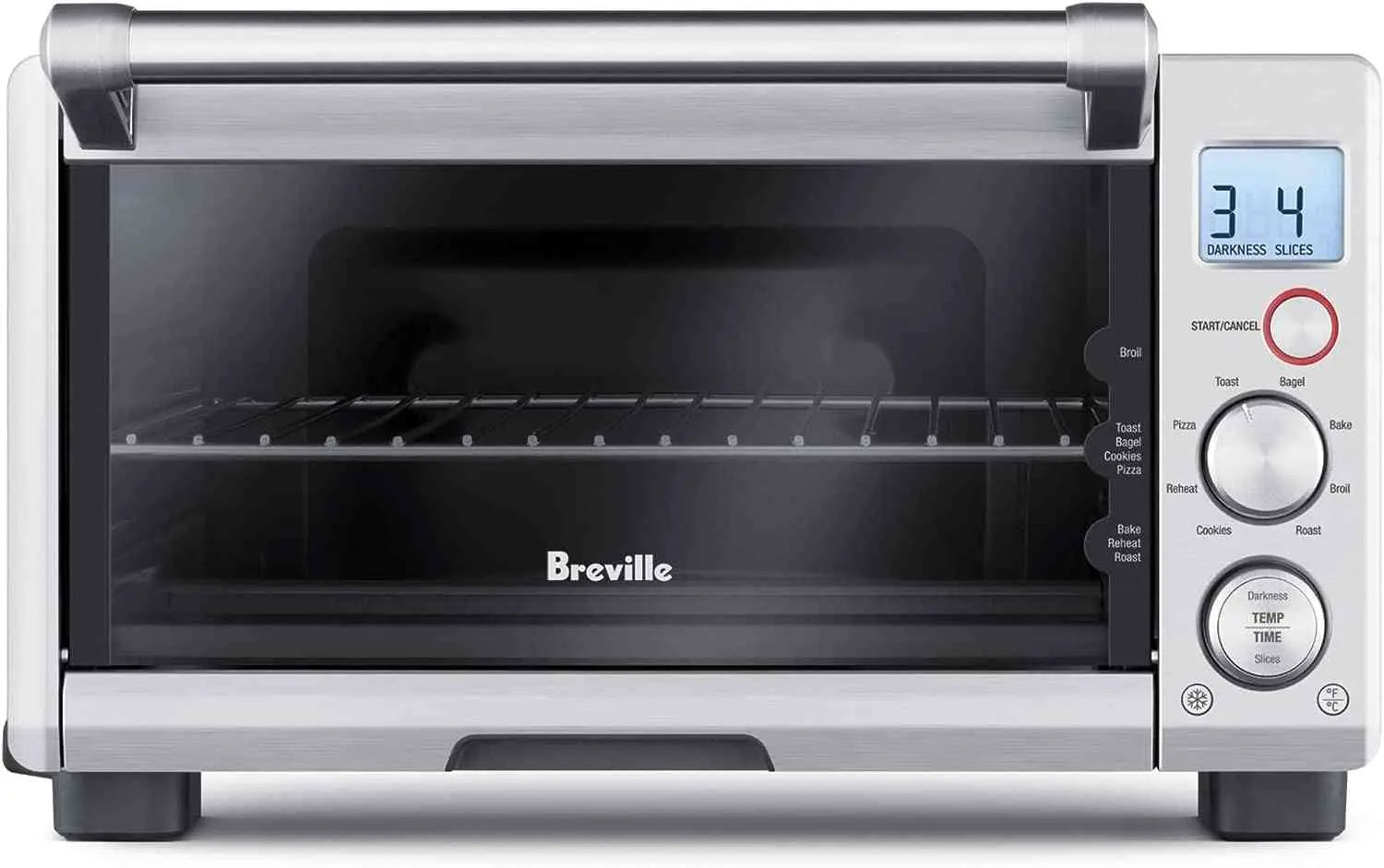 Breville Compact Smart Oven BOV650XL brushed stainless steel with Element iQ and 8 cooking functions