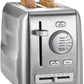 Cuisinart CPT-620 stainless steel 2-slice toaster with multiple functions and custom shade control