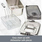 All-Clad 3.5L Deep Fryer stainless steel with digital controls and oil filtration system