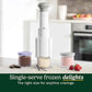 Cuisinart FastFreeze 5-in-1 electric ice cream maker with preset programs and detachable cups