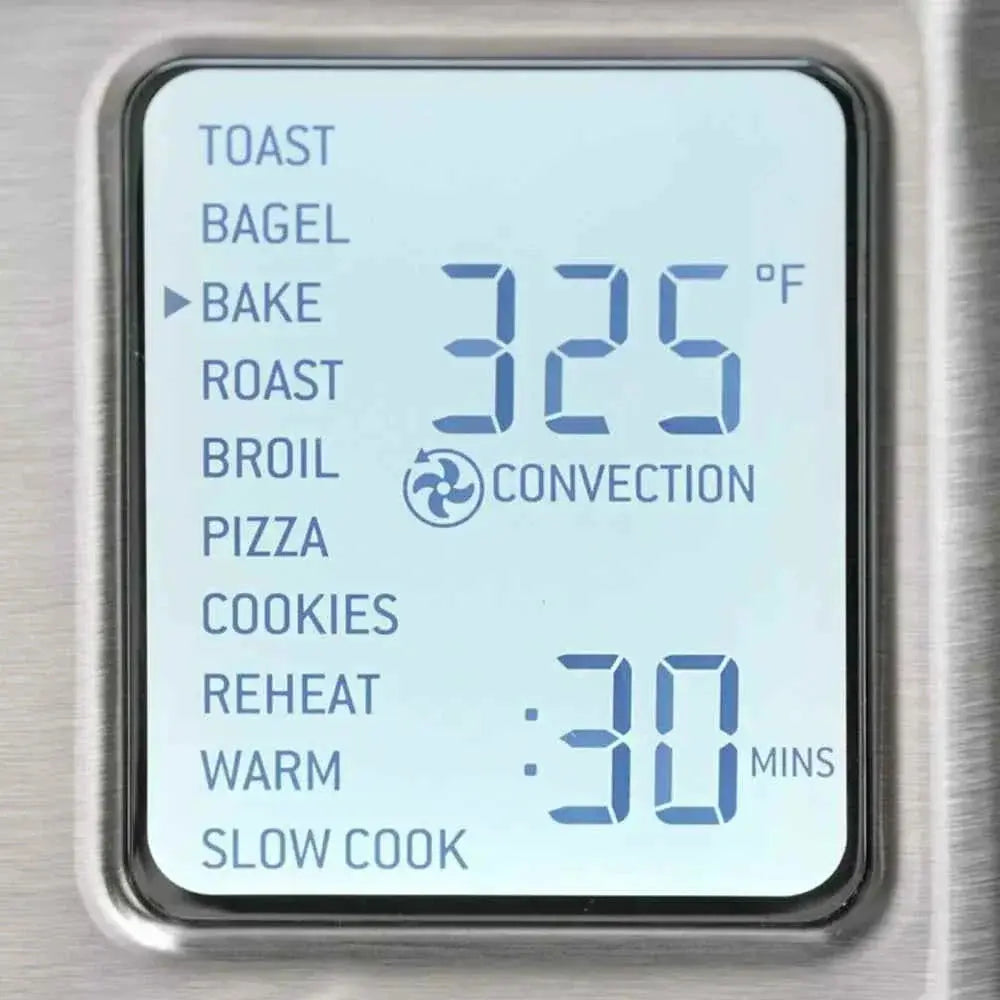 Breville 1800W Smart Oven Pro Stainless Steel countertop convection toaster oven with Element IQ and preset cooking functions