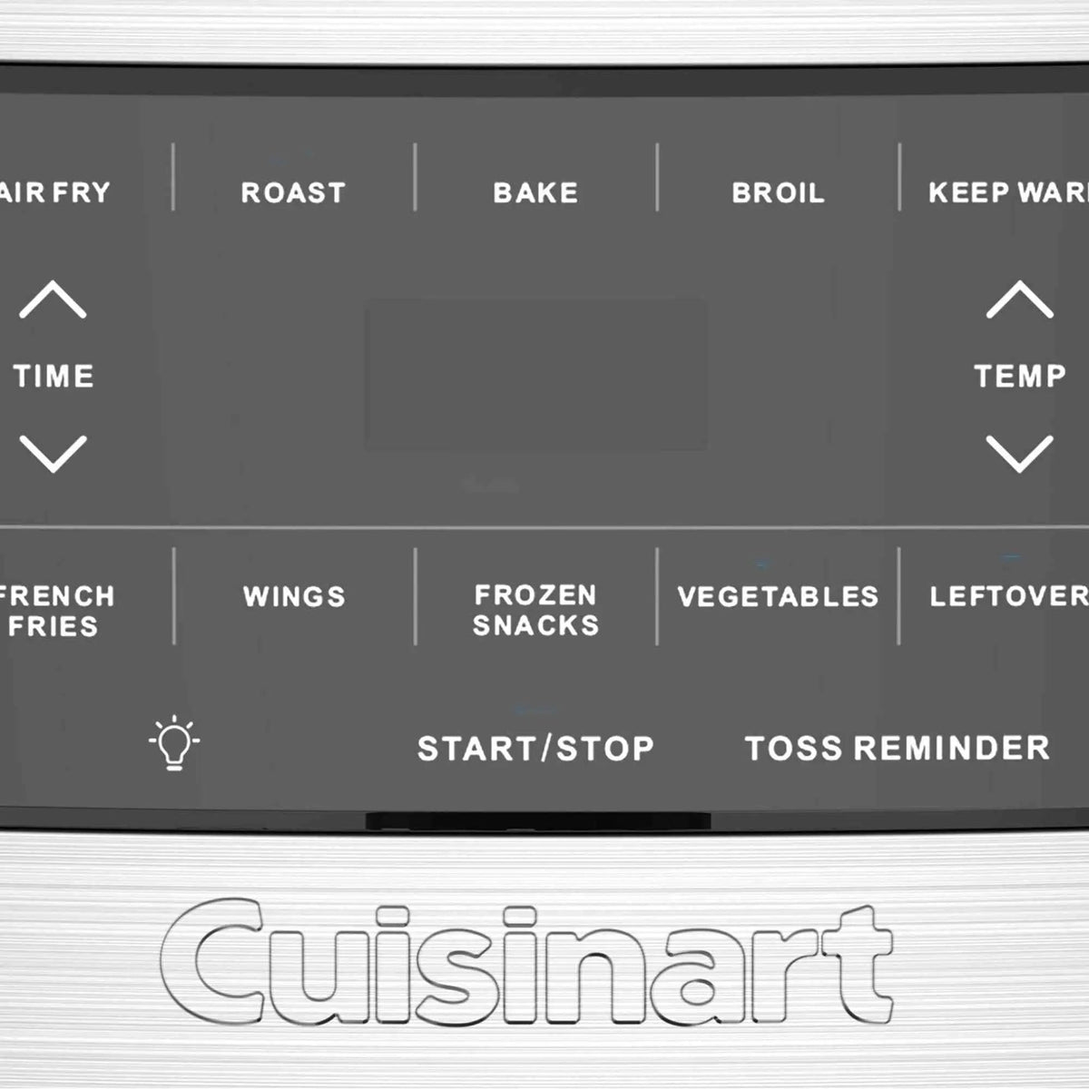 Cuisinart Airfryer AIR-200 with 6-quart basket, digital display, 5 cooking presets, and dishwasher-safe crisper basket