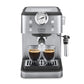 De'Longhi Classic Espresso Machine with 15-bar pressure and Thermoblock technology, compact stainless-steel design