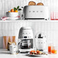 SMEG 2 Slice Toaster with retro design, extra-wide slots, six browning levels, and backlit chrome knob