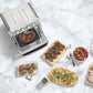 Cuisinart Air Fryer Toaster Oven 7-in-1 stainless steel kitchen appliance with air fryer basket and baking pan